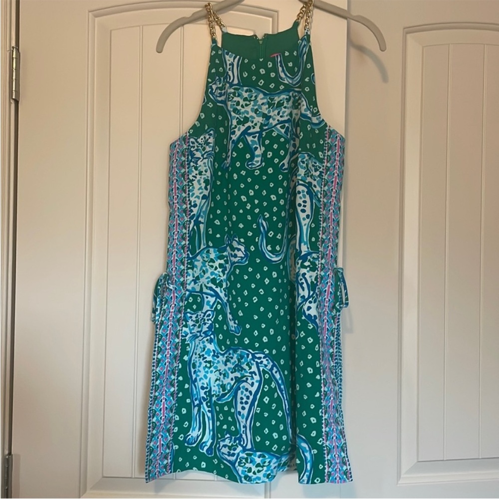🛑🛑RARE 🐆Lilly Pulitzer On The Prowl Romper - Picture 5 of 9